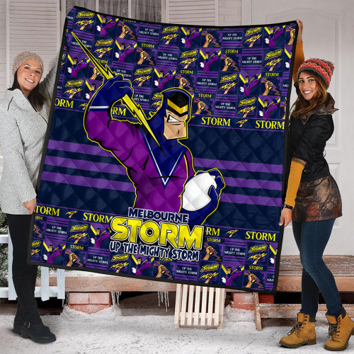 Melbourne Storm Quilt Champion’s Pride Comic Style Melbourne Storm Quilt Champion’s Pride Comic Style