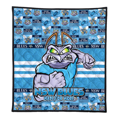 New South Wales Blues Quilt Champion’s Pride Comic Style New South Wales Blues Quilt Champion’s Pride Comic Style