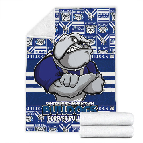 Canterbury-Bankstown Bulldogs Blanket Champion’s Pride Comic Style Canterbury-Bankstown Bulldogs Blanket Champion’s Pride Comic Style
