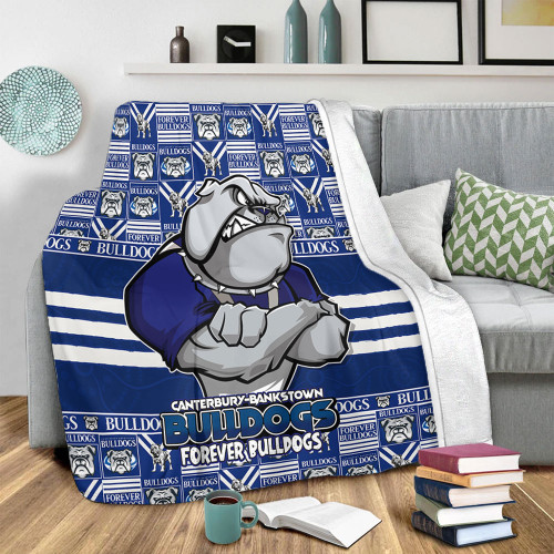 Canterbury-Bankstown Bulldogs Blanket Champion’s Pride Comic Style Canterbury-Bankstown Bulldogs Blanket Champion’s Pride Comic Style