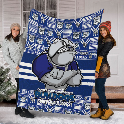 Canterbury-Bankstown Bulldogs Blanket Champion’s Pride Comic Style Canterbury-Bankstown Bulldogs Blanket Champion’s Pride Comic Style