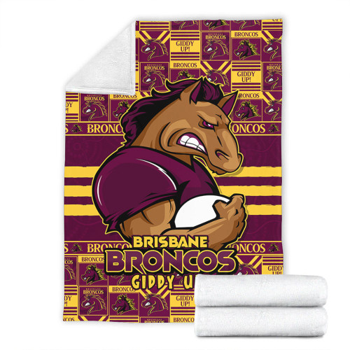 Brisbane Broncos Blanket Champion’s Pride Comic Style Brisbane Broncos Blanket Champion’s Pride Comic Style