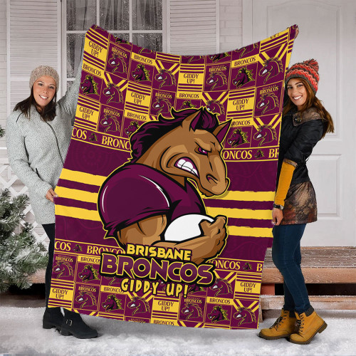 Brisbane Broncos Blanket Champion’s Pride Comic Style Brisbane Broncos Blanket Champion’s Pride Comic Style