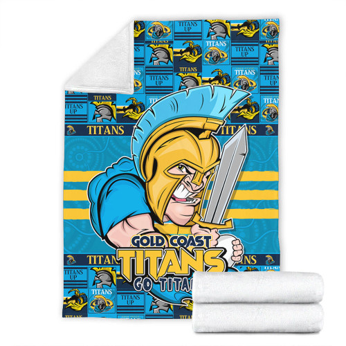 Gold Coast Titans Blanket Champion’s Pride Comic Style Gold Coast Titans Blanket Champion’s Pride Comic Style