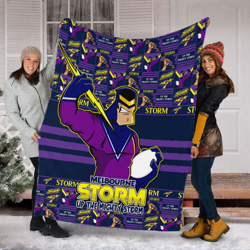 Melbourne Storm Blanket Champion’s Pride Comic Style Melbourne Storm Blanket Champion’s Pride Comic Style