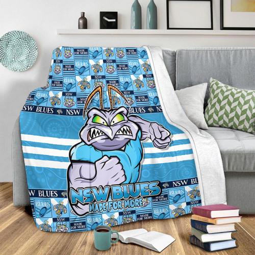 New South Wales Blues Blanket Champion’s Pride Comic Style New South Wales Blues Blanket Champion’s Pride Comic Style