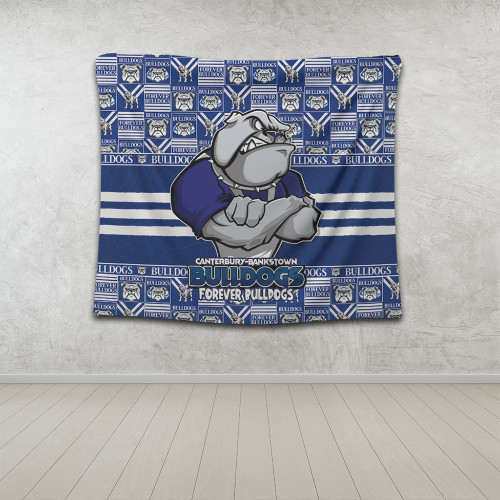 Canterbury-Bankstown Bulldogs Tapestry Champion’s Pride Comic Style Canterbury-Bankstown Bulldogs Tapestry Champion’s Pride Comic Style