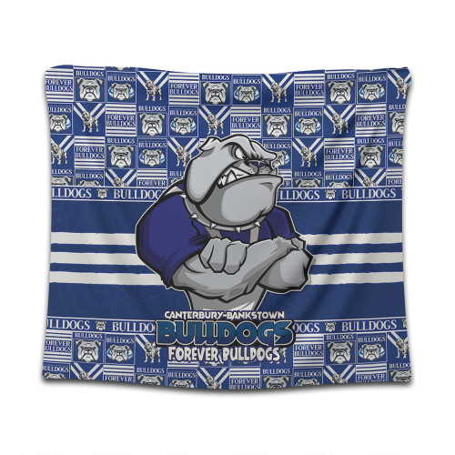 Canterbury-Bankstown Bulldogs Tapestry Champion’s Pride Comic Style Canterbury-Bankstown Bulldogs Tapestry Champion’s Pride Comic Style