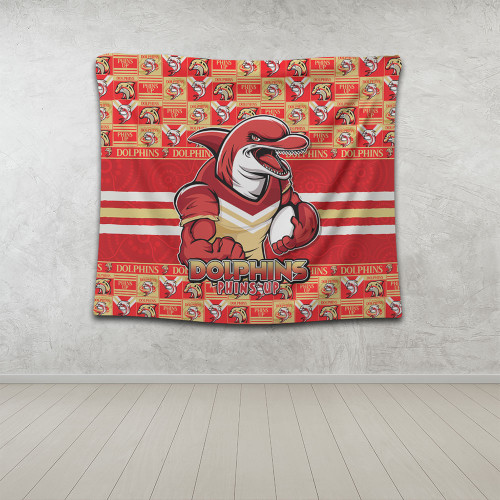 Redcliffe Dolphins Tapestry Champion’s Pride Comic Style