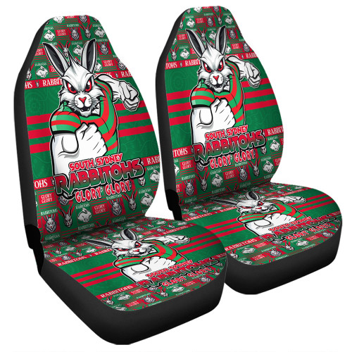 South Sydney Rabbitohs Car Seat Cover Champion’s Pride Comic Style South Sydney Rabbitohs Car Seat Cover Champion’s Pride Comic Style