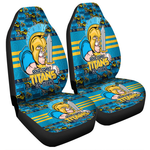 Gold Coast Titans Car Seat Cover Champion’s Pride Comic Style Gold Coast Titans Car Seat Cover Champion’s Pride Comic Style