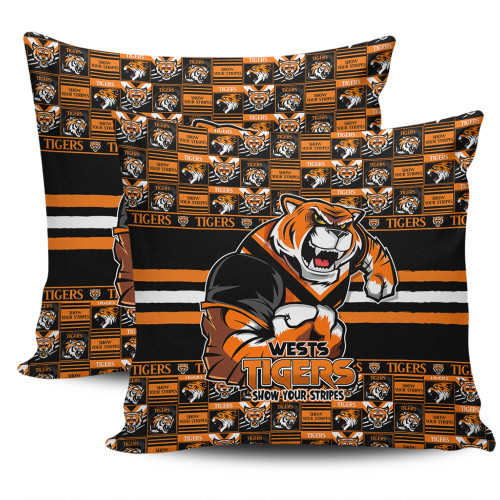 Wests Tigers Pillow Cases Champion’s Pride Comic Style Wests Tigers Pillow Cases Champion’s Pride Comic Style