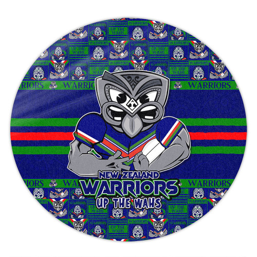 New Zealand Warriors Round Rug Champion’s Pride Comic Style New Zealand Warriors Round Rug Champion’s Pride Comic Style