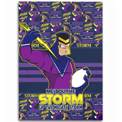 Melbourne Storm Area Rug Champion’s Pride Comic Style