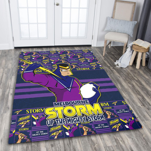 Melbourne Storm Area Rug Champion’s Pride Comic Style