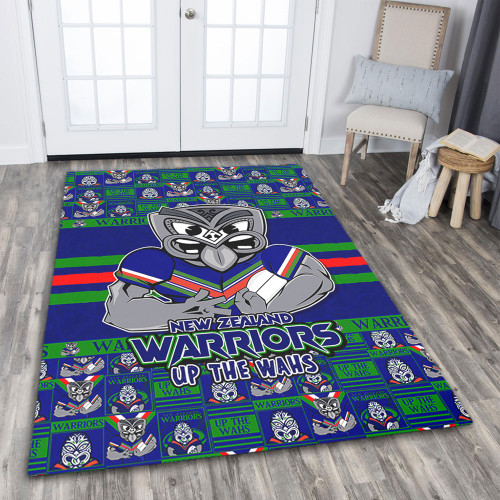 New Zealand Warriors Area Rug Champion’s Pride Comic Style New Zealand Warriors Area Rug Champion’s Pride Comic Style