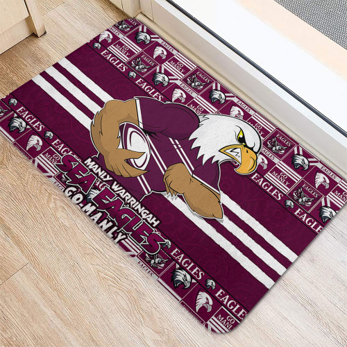 Manly Warringah Sea Eagles Doormat Champion’s Pride Comic Style