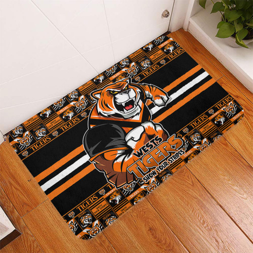 Wests Tigers Doormat Champion’s Pride Comic Style Wests Tigers Doormat Champion’s Pride Comic Style