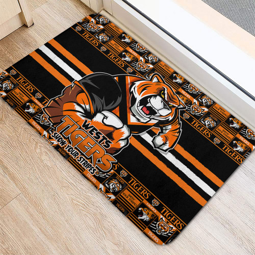 Wests Tigers Doormat Champion’s Pride Comic Style Wests Tigers Doormat Champion’s Pride Comic Style