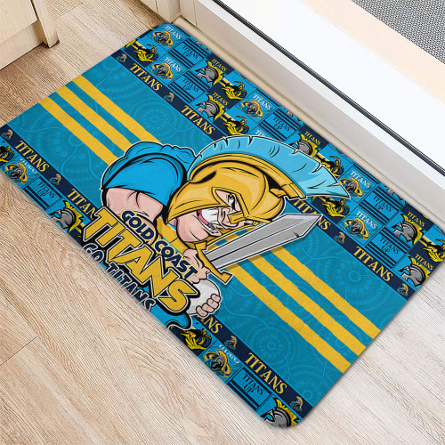 Gold Coast Titans Doormat Champion’s Pride Comic Style Gold Coast Titans Doormat Champion’s Pride Comic Style