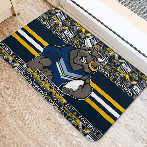 North Queensland Cowboys Doormat Champion’s Pride Comic Style North Queensland Cowboys Doormat Champion’s Pride Comic Style