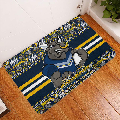 North Queensland Cowboys Doormat Champion’s Pride Comic Style North Queensland Cowboys Doormat Champion’s Pride Comic Style