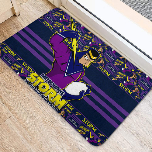Melbourne Storm Doormat Champion’s Pride Comic Style Melbourne Storm Doormat Champion’s Pride Comic Style