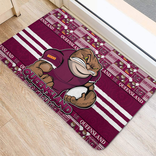 Queensland Maroons Doormat Champion’s Pride Comic Style Queensland Maroons Doormat Champion’s Pride Comic Style
