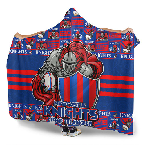 Newcastle Knights Hooded Blanket Champion’s Pride Comic Style Newcastle Knights Hooded Blanket Champion’s Pride Comic Style