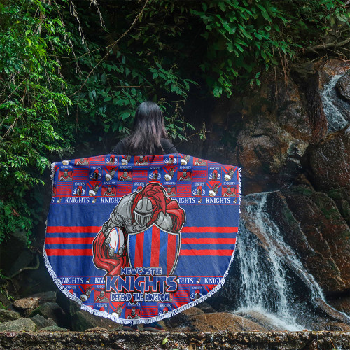 Newcastle Knights Beach Blanket Champion’s Pride Comic Style