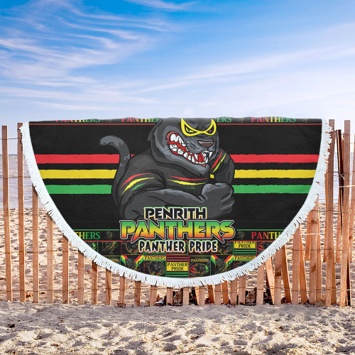Penrith Panthers Beach Blanket Champion’s Pride Comic Style Penrith Panthers Beach Blanket Champion’s Pride Comic Style