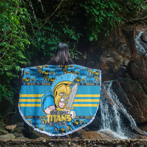 Gold Coast Titans Beach Blanket Champion’s Pride Comic Style Gold Coast Titans Beach Blanket Champion’s Pride Comic Style