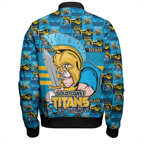 Gold Coast Titans Bomber Jacket Champion’s Pride Comic Style Gold Coast Titans Bomber Jacket Champion’s Pride Comic Style