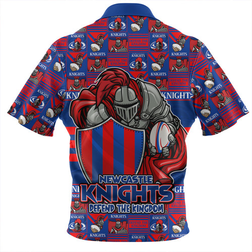 Newcastle Knights Hawaiian Shirt Champion’s Pride Comic Style Newcastle Knights Hawaiian Shirt Champion’s Pride Comic Style