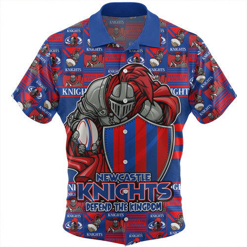 Newcastle Knights Hawaiian Shirt Championâ€™s Pride Comic Style
