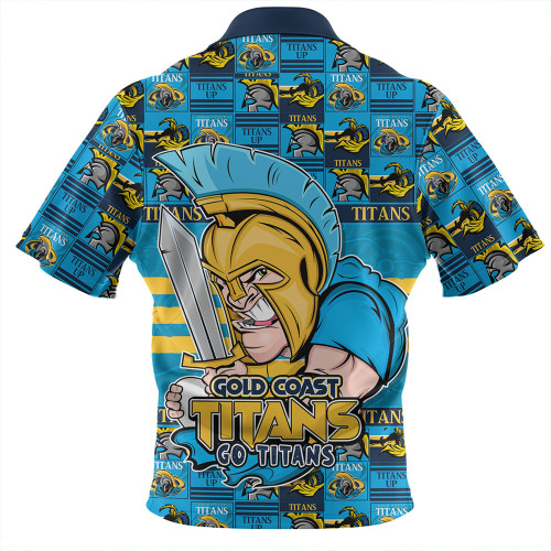 Gold Coast Titans Hawaiian Shirt Champion’s Pride Comic Style Gold Coast Titans Hawaiian Shirt Champion’s Pride Comic Style