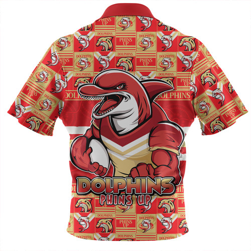 Redcliffe Dolphins Hawaiian Shirt Champion’s Pride Comic Style Redcliffe Dolphins Hawaiian Shirt Champion’s Pride Comic Style