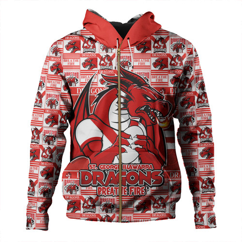 St. George Illawarra Dragons Hoodie Champion’s Pride Comic Style St. George Illawarra Dragons Hoodie Champion’s Pride Comic Style