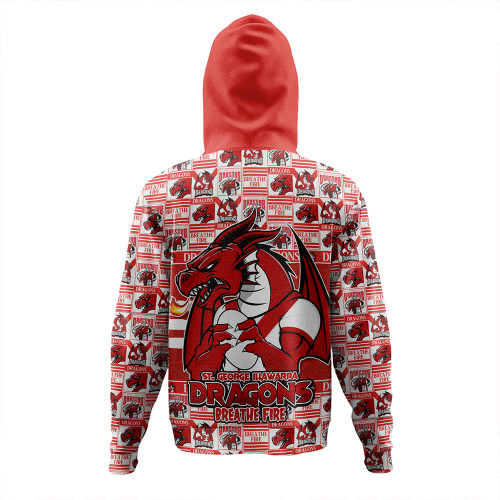 St. George Illawarra Dragons Hoodie Champion’s Pride Comic Style St. George Illawarra Dragons Hoodie Champion’s Pride Comic Style