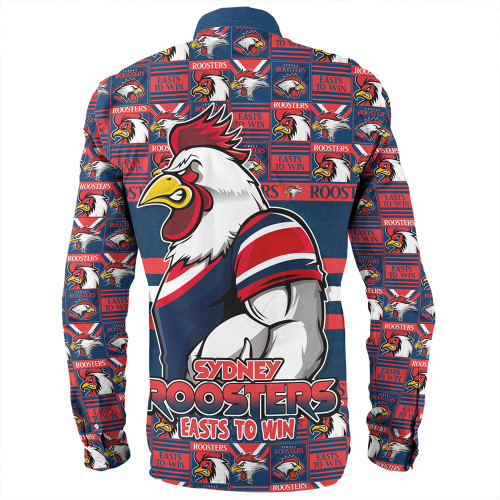 Sydney Roosters Long Sleeve Shirt Champion’s Pride Comic Style Sydney Roosters Long Sleeve Shirt Champion’s Pride Comic Style