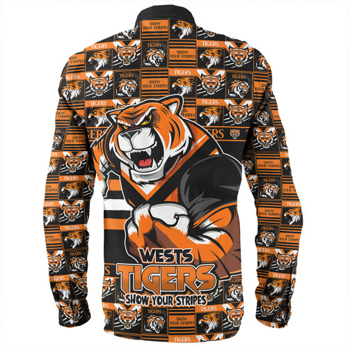 Wests Tigers Long Sleeve Shirt Champion’s Pride Comic Style Wests Tigers Long Sleeve Shirt Champion’s Pride Comic Style