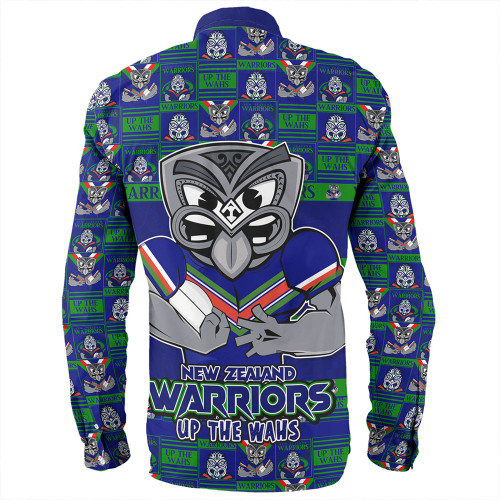 New Zealand Warriors Long Sleeve Shirt Champion’s Pride Comic Style