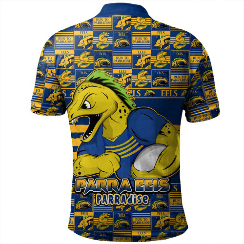 Parramatta Eels Polo Shirt Champion’s Pride Comic Style Parramatta Eels Polo Shirt Champion’s Pride Comic Style