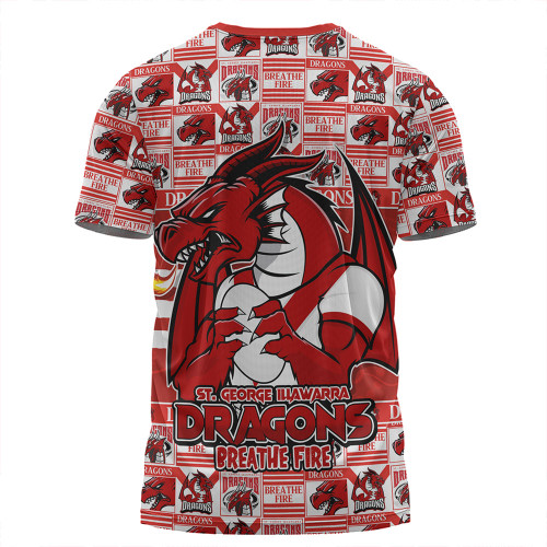 St. George Illawarra Dragons T-Shirt Champion’s Pride Comic Style