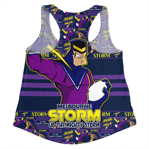Melbourne Storm Women Racerback Singlet Champion’s Pride Comic Style Melbourne Storm Women Racerback Singlet Champion’s Pride Comic Style