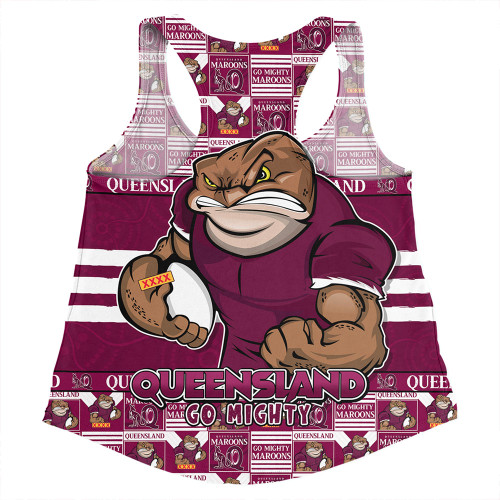 Queensland Maroons Women Racerback Singlet Champion’s Pride Comic Style Queensland Maroons Women Racerback Singlet Champion’s Pride Comic Style