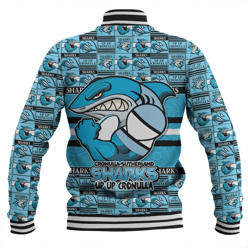 Cronulla-Sutherland Sharks Baseball Jacket Champion’s Pride Comic Style