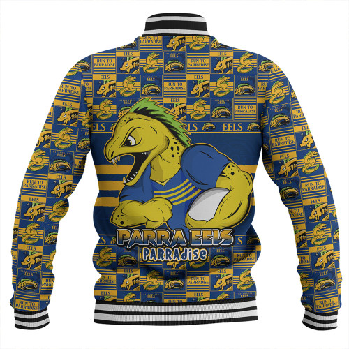 Parramatta Eels Baseball Jacket Champion’s Pride Comic Style