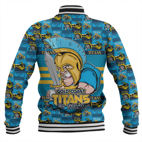 Gold Coast Titans Baseball Jacket Champion’s Pride Comic Style
