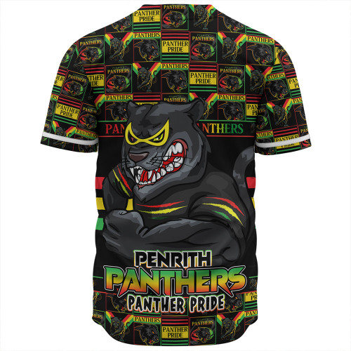 Penrith Panthers Baseball Shirt Champion’s Pride Comic Style Penrith Panthers Baseball Shirt Champion’s Pride Comic Style